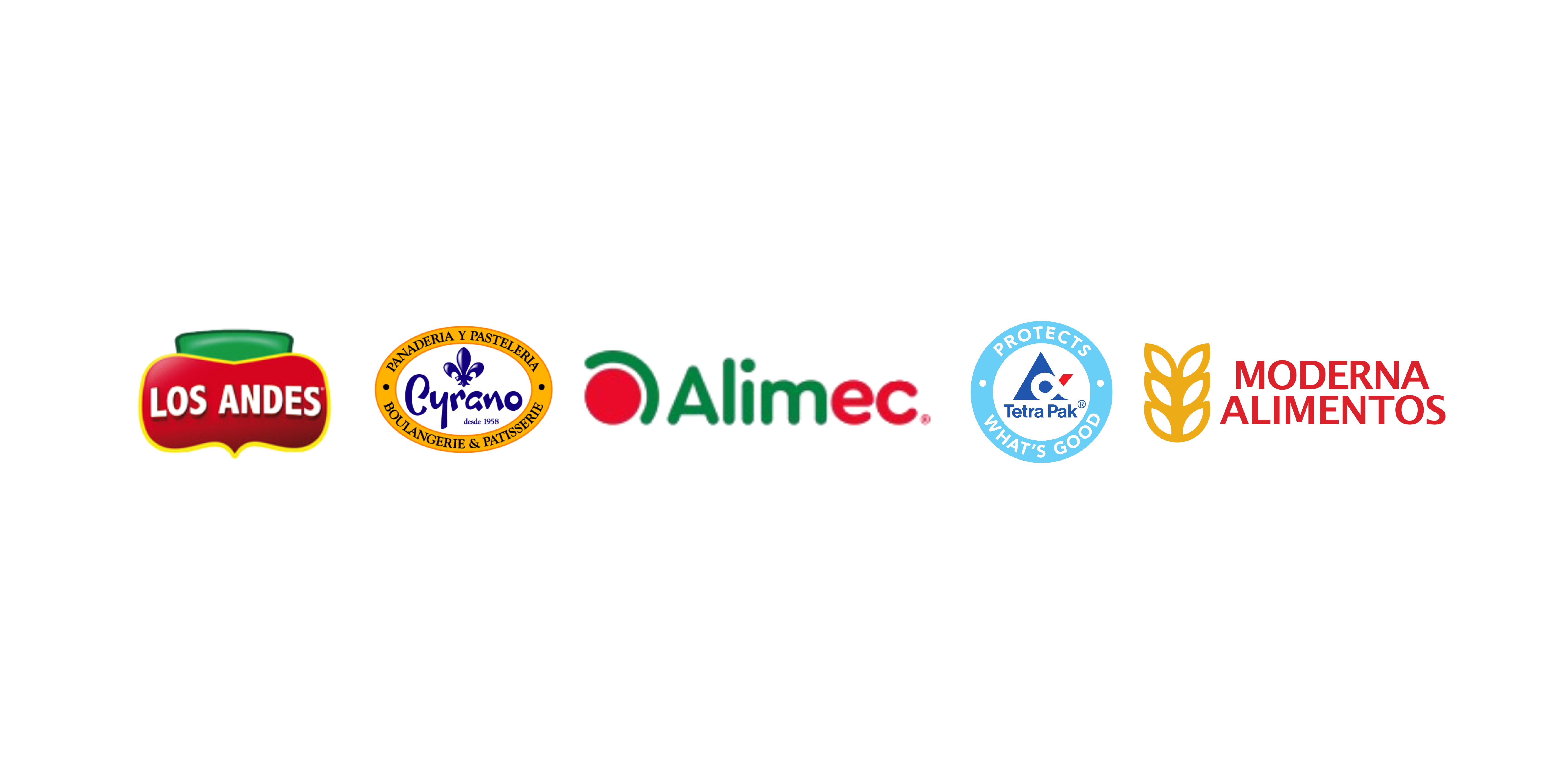 Cyrano, Los Andes, Alimec, Tetra Pak, Moderna Alimentos